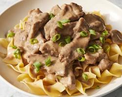 Beef Stroganoff